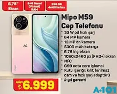 MİPO M59 CEP TELEFONU MİPO M59 CEP TELEFONU